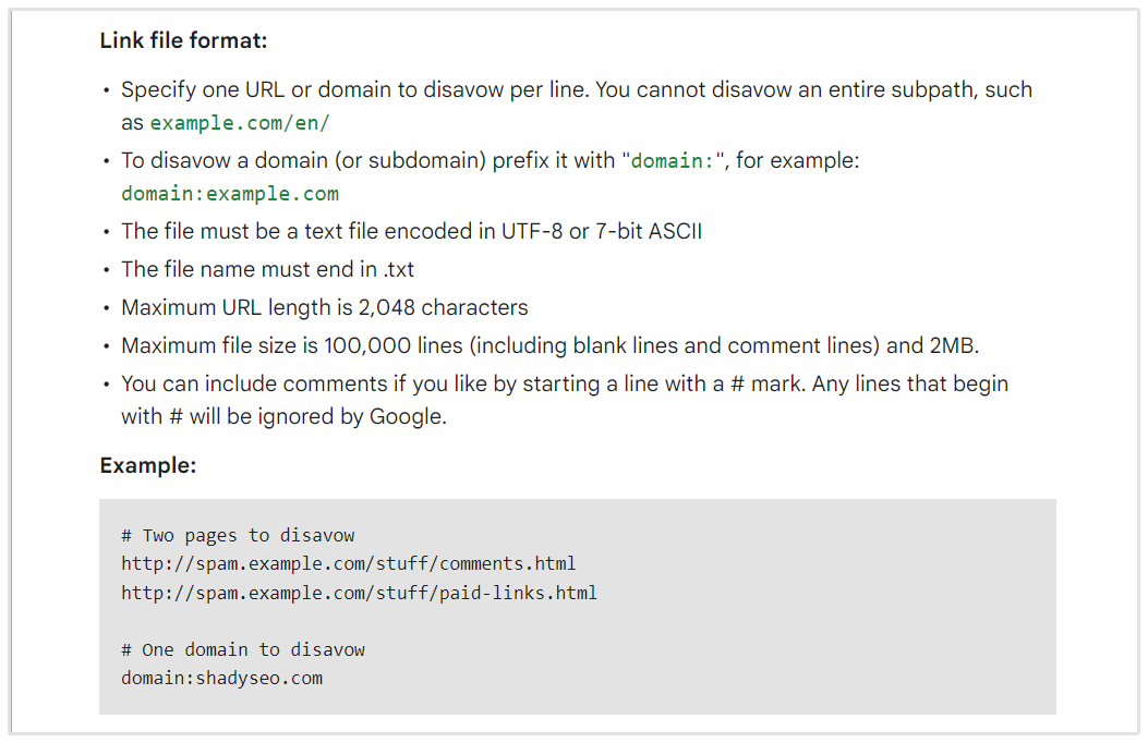 Format pliku Link 